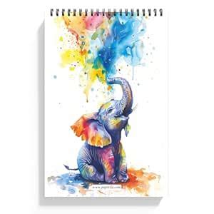 COI Sketch Book 20cm x 29cm, 1-Pack, 25 Sheets Spiral Bound Art ...