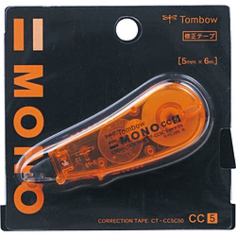 htconline.in| Tombow Mono Correction Tape Ct-Cc5C50 Orange - htconline.in