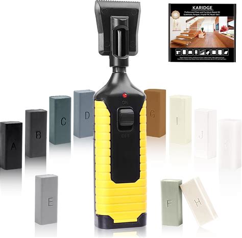 Amazon.com: Wood Laminate& Vinyl Floor Furniture Repair Kit- Wax DIY ...