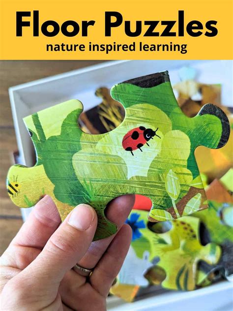 21 Floor Puzzles for Young Children - Nature Inspired Learning
