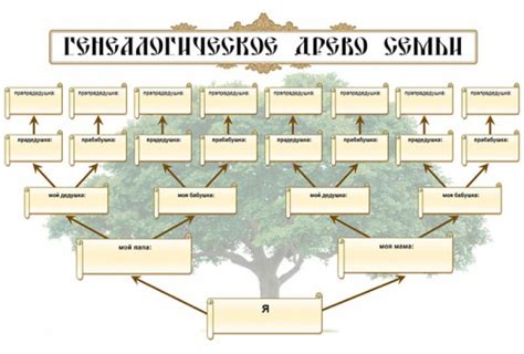 Как составить генеалогическое древо