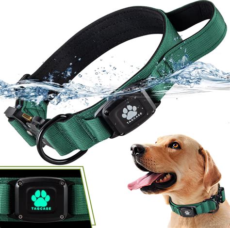 Amazon.com : Tactical AirTag Dog Collar - Waterproof Airtag Holder ...