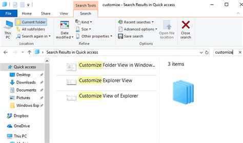 Image result for How to Customize Windows 10 File Explorer
