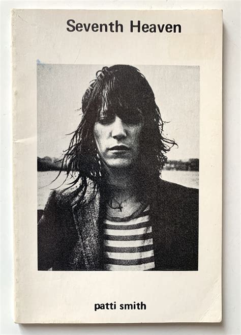 Patti Smith Seventh Heaven 1972 poetry book : Pleasures of Past Times