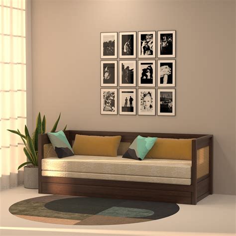 Versatile Sofa cum Bed - Space-Saving Furniture - Woodshala