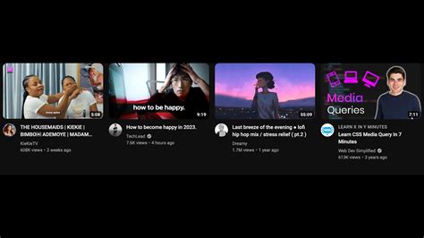 Image result for YouTube Clone Using HTML and CSS