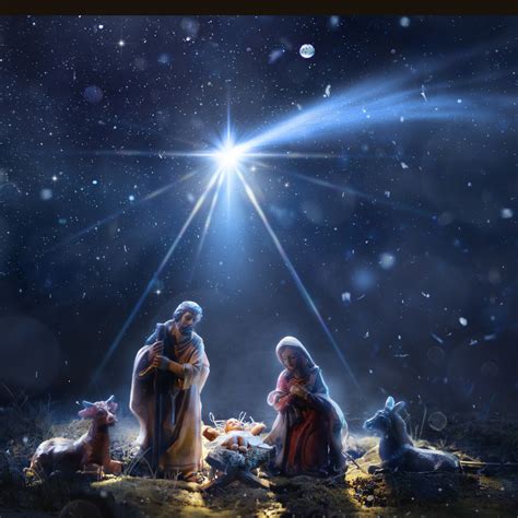 Christmas Jesus Birth Wallpaper