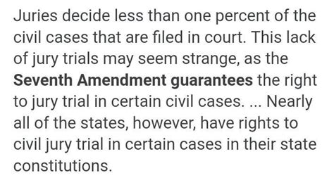 which is guaranteedby the seventh amendment? - Brainly.in