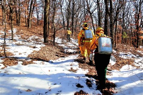 Photo Essay: Fort McCoy prescribed burn team manages remote prescribed ...