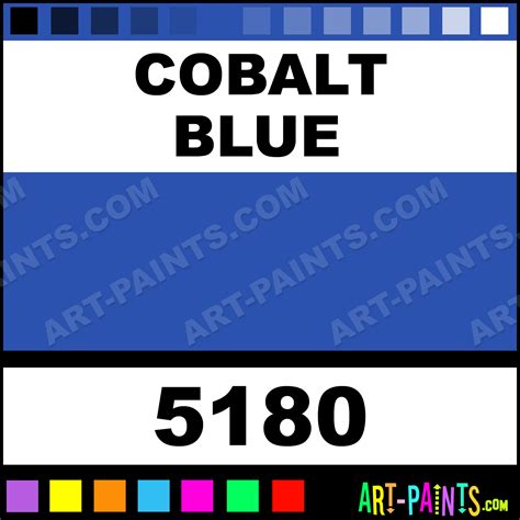 Cobalt Blue Colors Watercolor Paints - 5180 - Cobalt Blue Paint, Cobalt ...