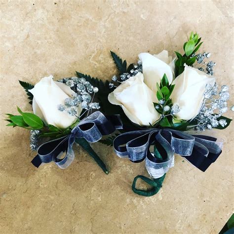 Wrist corsage & boutonnière set in Philadelphia, PA | Logan Floral ...