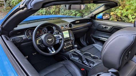 2022 Mustang Convertible Interior