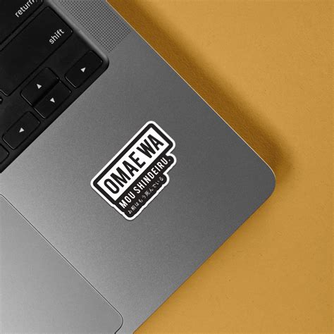 Embrace the Ultimate Meme with 'Omae Wa Mou Shindeiru' Stickers ...
