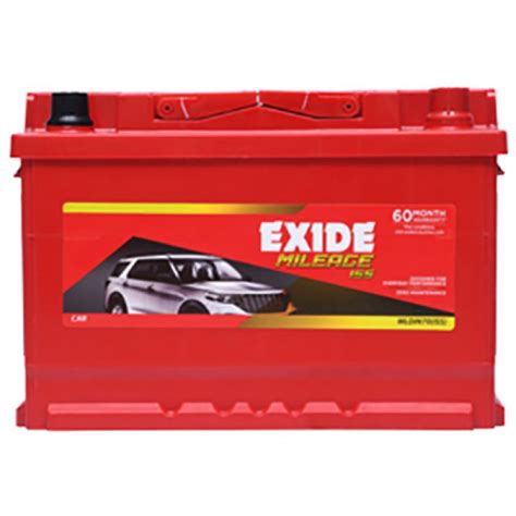 Exide Mileage MLDIN70 (ISS) (70AH) Battery Price From Rs.7,100, Buy ...