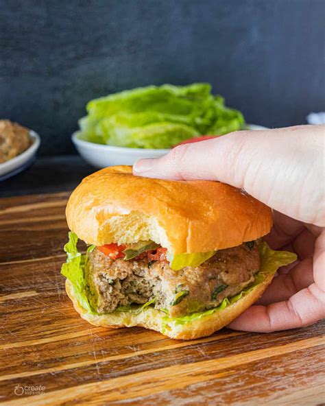 Turkey Burgers in Oven | Turkey Burger Sliders | Create Kids Club