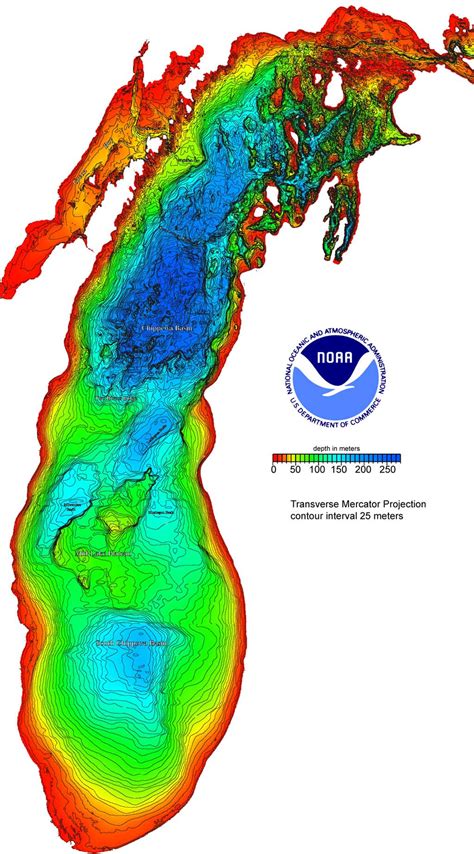 Topographic elevation map of michigan - erostrategies