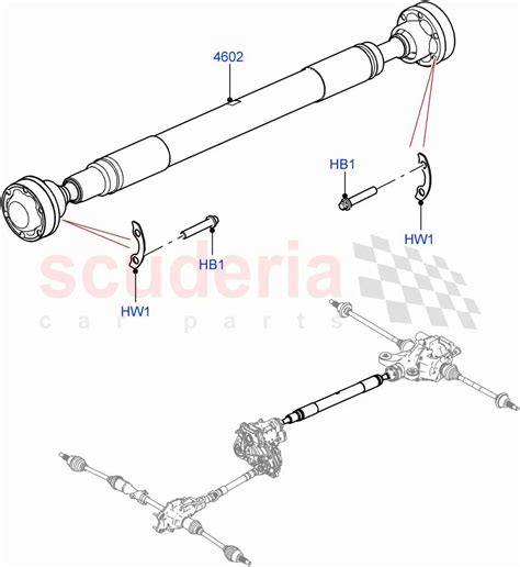 Parts of a Drive Shaft Diagram and Their Functions