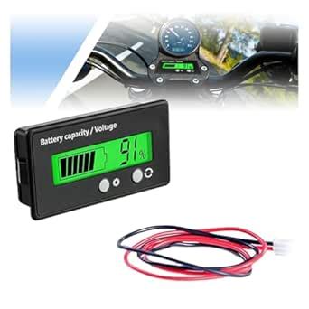 Battery Capacity Voltage Monitor with Alarm, Battery Capacity Indicator ...