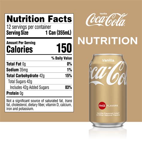 Buy Coca-Cola Vanilla Soda Soft Drink, 12 fl oz, 12 Pack Online at ...