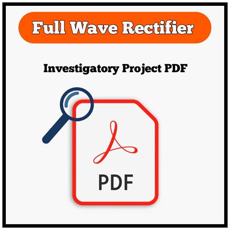 Full Wave Rectifier Project PDF » Knowledge Cycle