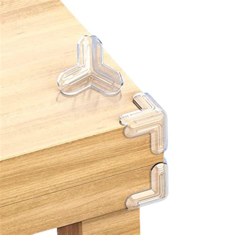 SYGA Set of 4 Transparent Children's Baby Strip Safety Table Bed Corner ...