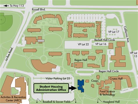 Uc Davis Campus Map