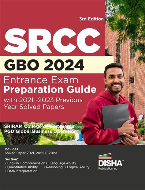 Buy Disha SRCC GBO 2024 Entrance Exam Preparation Guide with 2021 ...