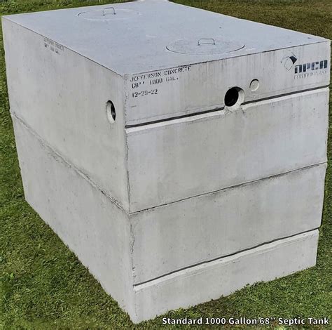 Septic Tanks | Jefferson Concrete