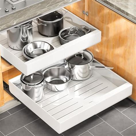Buy MosQuick®Expandable pull out drawers for kitchen cabinets Under ...