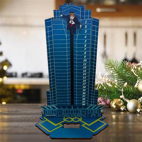 Amazon.com: 2024 Die Hard Advent Calendar, Hans Gruber Falling off off ...