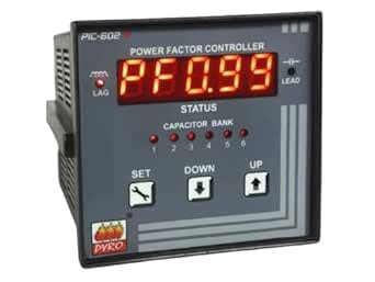 Pyro- Automatic Power Factor Controller- 6 Banks | Digital Display of ...