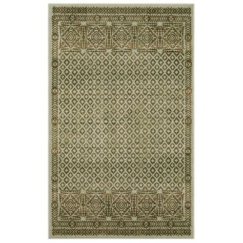 Mohawk Home Prismatic 8 X 10 (ft) Brown Indoor Stripe Mid-century ...