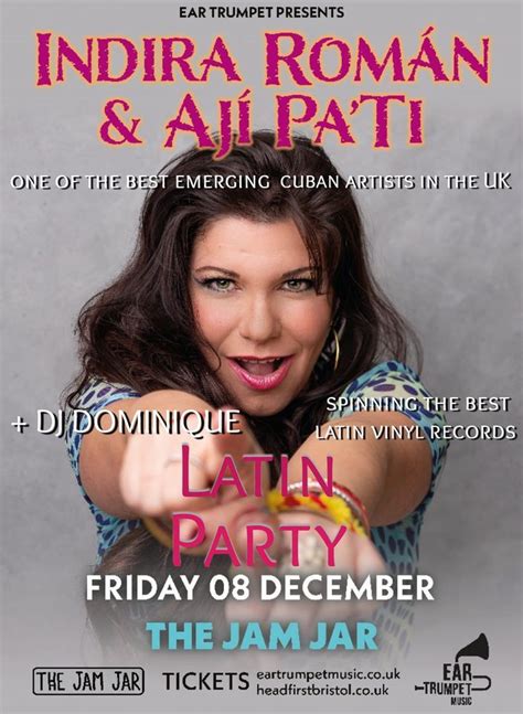 Indira Román & Aji Pa Ti LIVE CONCERT at The Jam Jar Bristol, The Jam ...