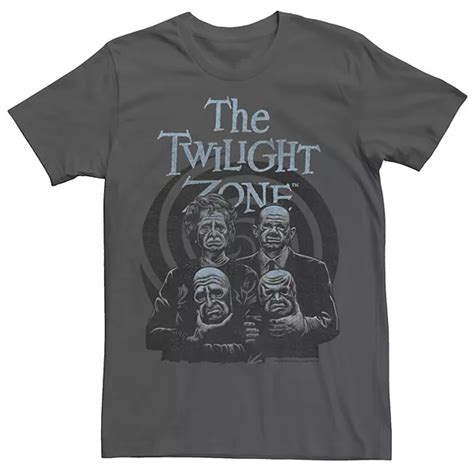 Mens Twilight Zone Take Off The Masks Swirl Tee