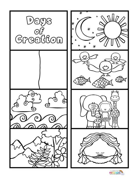 Creation Crafts for Preschoolers | Creation bible crafts, Christian preschool, Creation coloring ...