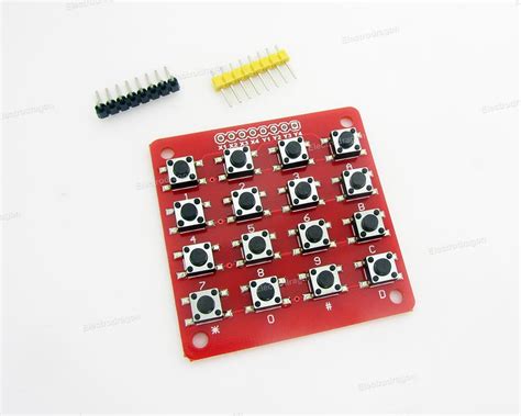 4x4 Keypad One Wire Multi Digital Input 的图像结果