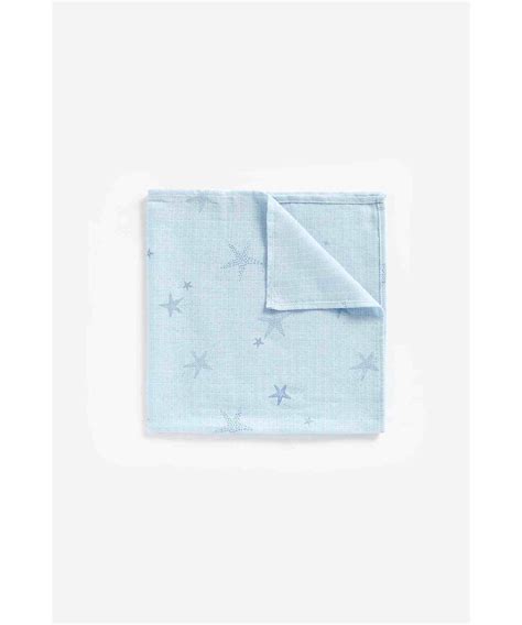 Mothercare You Me and The Sea Muslins - Pack of 3 - Multicolor