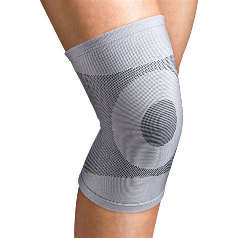 Thermoskin Dynamic Compression Knee Sleeve, Gray