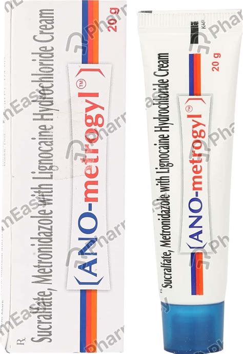 Ano Metrogyl Cream 20gm: Uses, Side Effects, Price & Dosage | PharmEasy