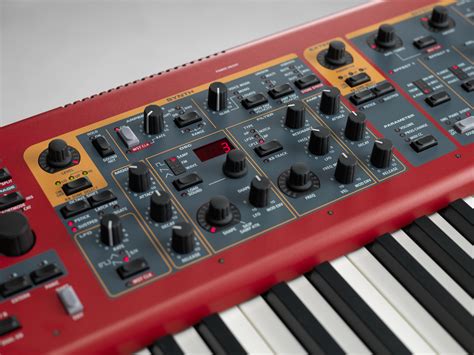 New Clavia Nord Stage 2 EX digital synthesizer keyboards - Audiofanzine