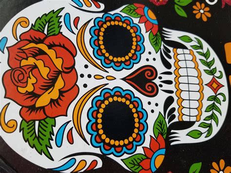 Day Of Dead Skull Decoration Free Stock Photo - Public Domain Pictures