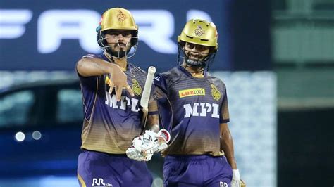 SRH vs KKR: Nitish Rana, Rahul Tripathi combine to help Kolkata Knight ...