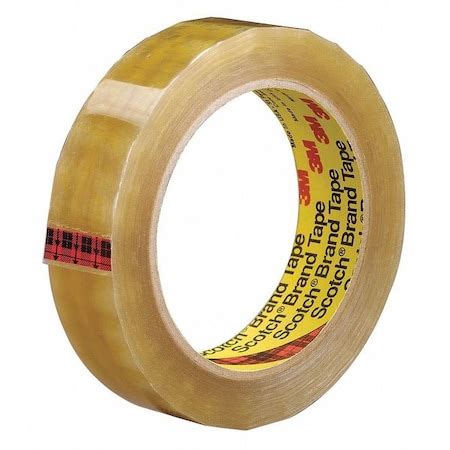 Scotch Packaging Tape, UPVC, 13mm W, PK72 681 | Zoro