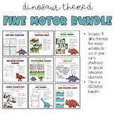 Dinosaur Dab A Dot Fine Motor Activity by Sped Ventures | TPT
