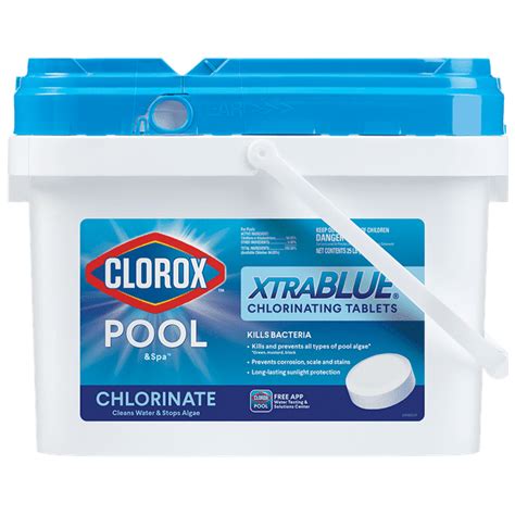 Clorox Pool&Spa XtraBlue 3 Chlorinating Tablets for India | Ubuy