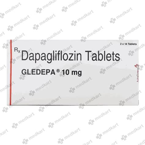 GLEDEPA 10MG TABLET 14'S Price, Uses, Side Effects & Substitutes | Medkart