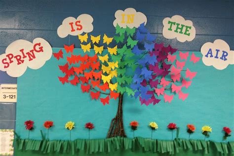 Spring Bulletin Board Ideas With Butterflies at Sophia Dolores blog