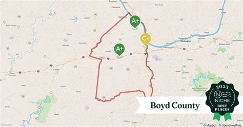 Boyd County Kentucky Map at Emily Wolcott blog