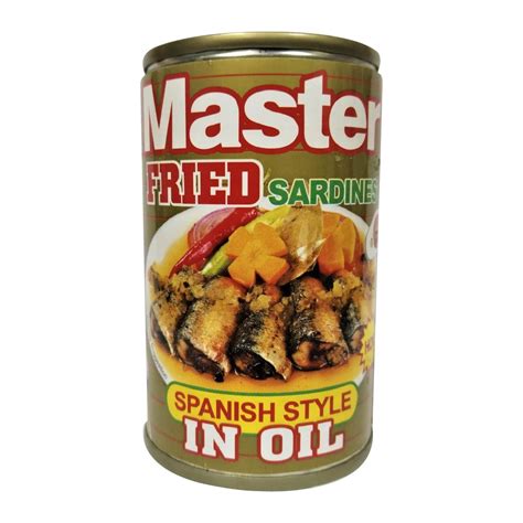 Master Fried Sardines Spanish Style in Oil 155g – Ever Supermarket