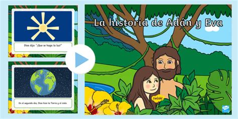 Adán y Eva, historia para niños - Twinkl